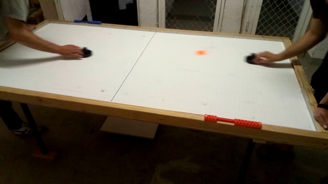 Diy Airhockey, 2.1x1.05m, YouTube