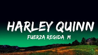 Fuerza Regida, Marshmello - HARLEY QUINN (Letra/Lyrics)  | Music Mystique