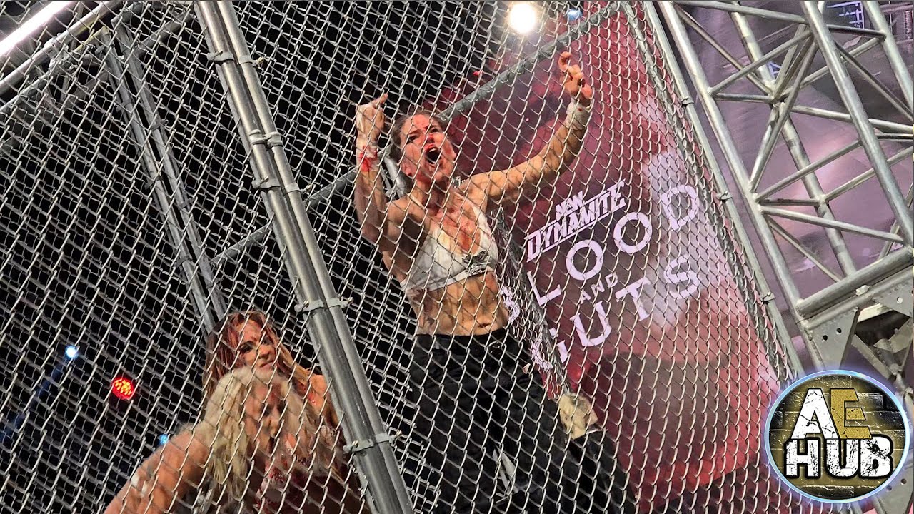 1st EVER Womens Blood and Guts Match! - 11/12/25 - AEW Ringside Fan Cam