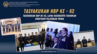 TASYAKURAN HBP KE-62, LAPAS MOJOKERTO TEGUHKAN KOMITMEN PELAYANAN PRIMA