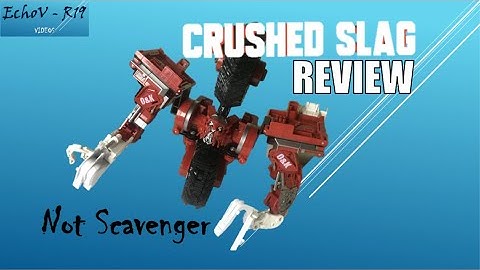 Aoyi Mech Crushed Slag | Not Scavenger | Transformers Review