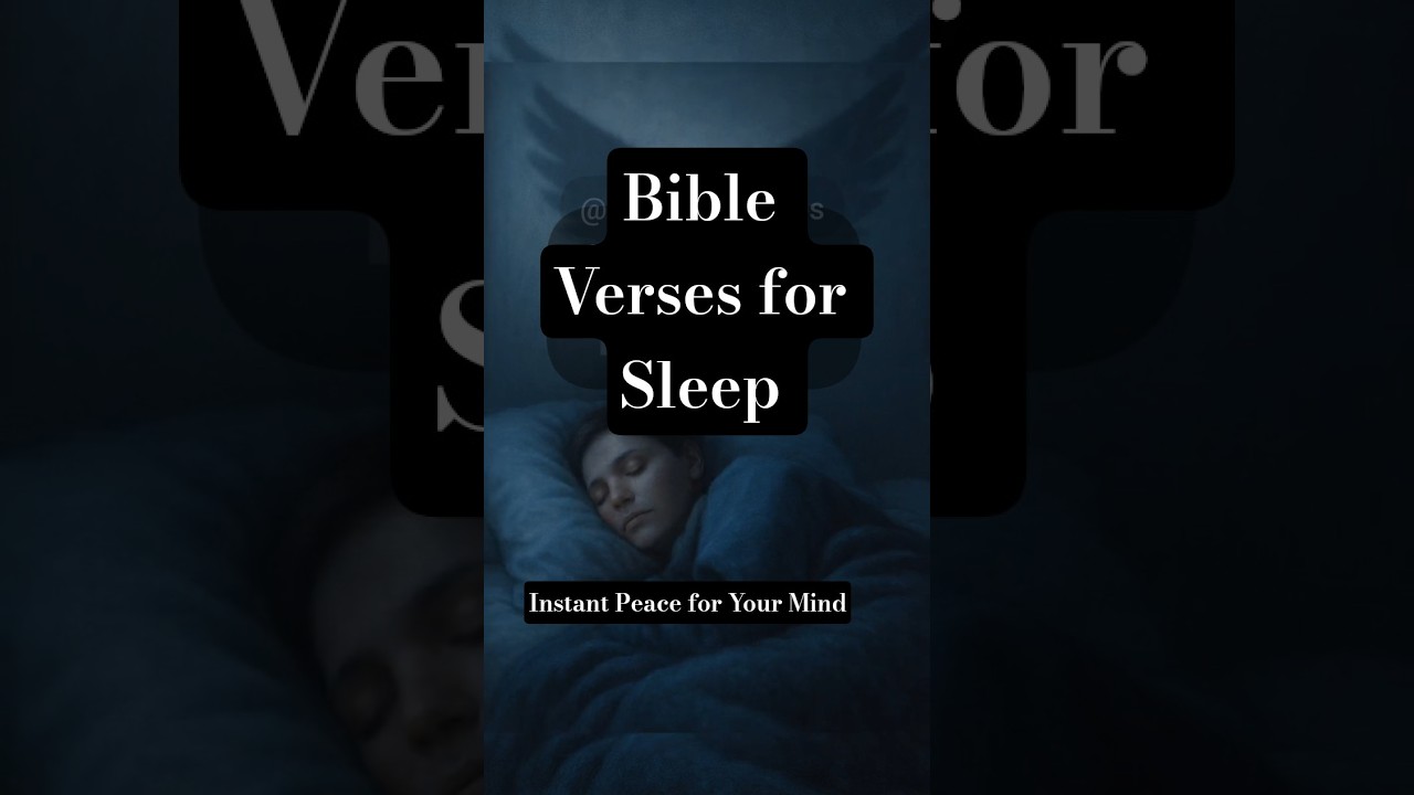 Fall Asleep with God's Word | Bible Verses for Sleep & Anxiety 