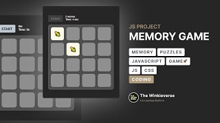 Build A Memory Card Game | Pure JavaScript Project [ Flip Animation+ Timer ]  Profile