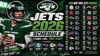 2026-27 New York Jets Games Schedule  | Full Season Opponents, Dates &amp; Key Matchups