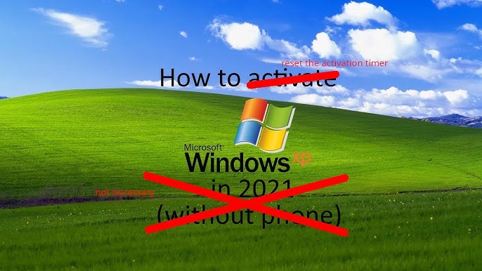 How to activate Windows XP now that support has ended?