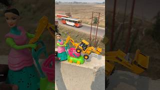 Remote Control Jcb Excavator Offroding 🔥 Tasting Mahindra 585 Yuvo tech Plus 49.3 Hp