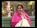 Capture de la vidéo Smita Patil Talks About Asha Bhonsle | 1986 Interview | Very Rare
