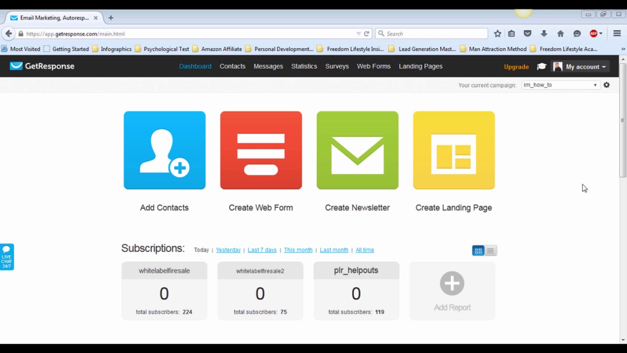 How to Remove Inactive Subscribers in Getresponse #emailmarketing # ...