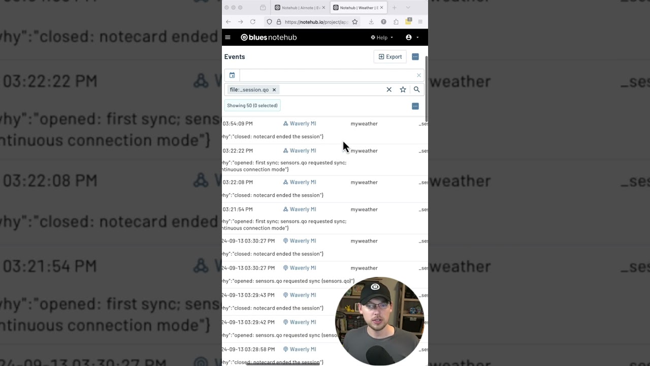 What’s New in Notehub: Data Exporting & Session Updates