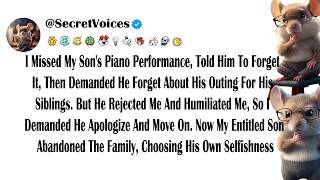 I Missed My Son's Piano Performance, Told Him To Forget It, Then Demanded He Forget About His Out...