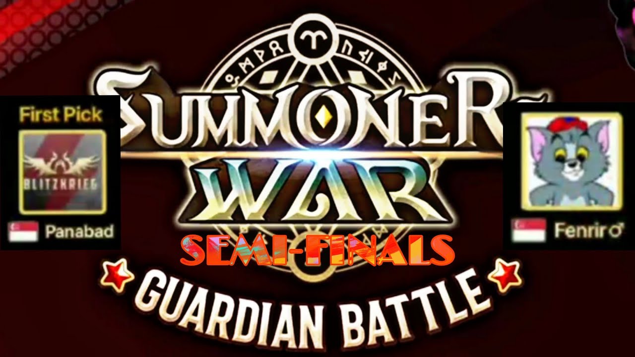SUMMONERS WAR GUARDIAN BATTLE 2020 GROUP A| SEMI-FINALS| Panabad VS Fenrir