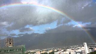 A big perfect rainbow