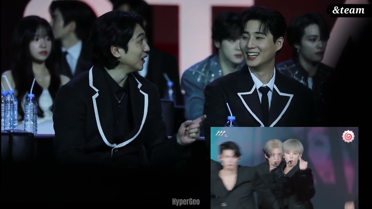 idols reaction to &TEAM 'Dear Hunter' | 241227 AAA 