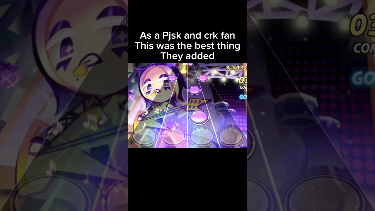 Rhythm mini game in cookie run kingdom