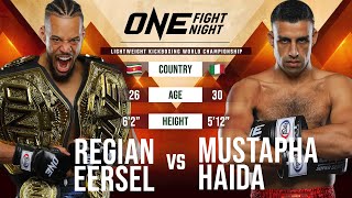 Regian Eersel vs. Mustapha Haida | ONE Championship Full Fight