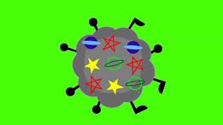 Fight Cloud Green Screen Brawl Of The Objectsbfb