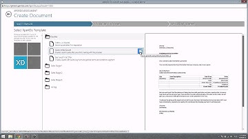 How to do stuff with XperiDo - How to generate a document