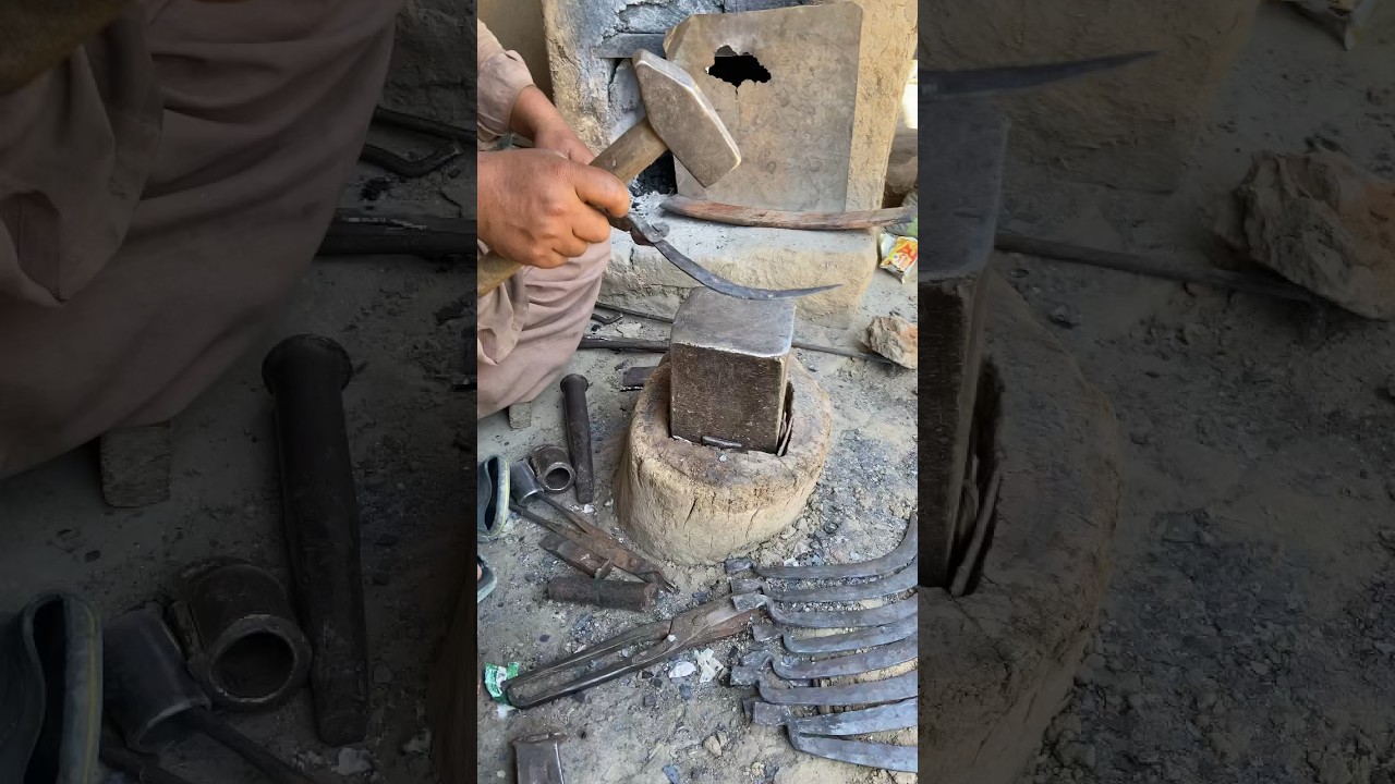 Sickle working old process 