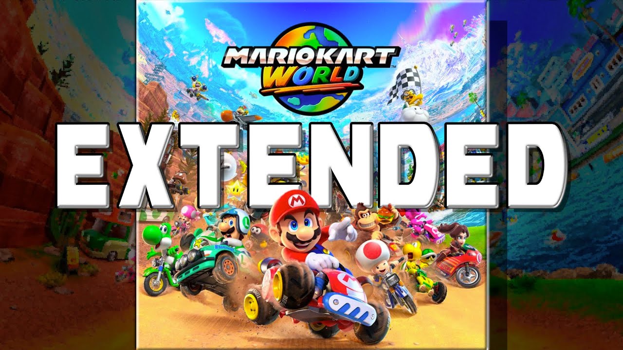 Coconut Mall (Extended) || Mario Kart World OST