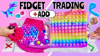 FIDGET TRADING WITH MY SISTER + Fidget Gambling! *Intense Fidget Toy Trading* 😬❌✅ screenshot 2