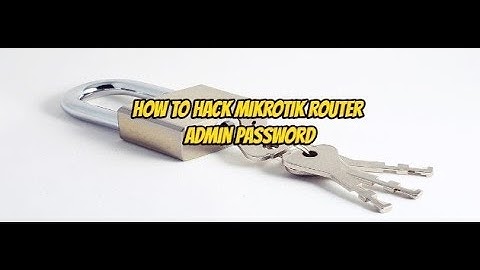 Hacking Mikrotik Using Windows | Winbox Exploit