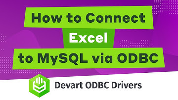 How to Connect Excel to MySQL via ODBC