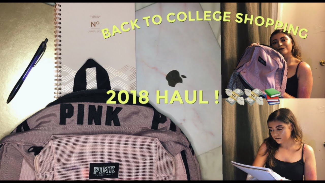 BACK TO SCHOOL HAUL (COLLEGE EDITION) 2018