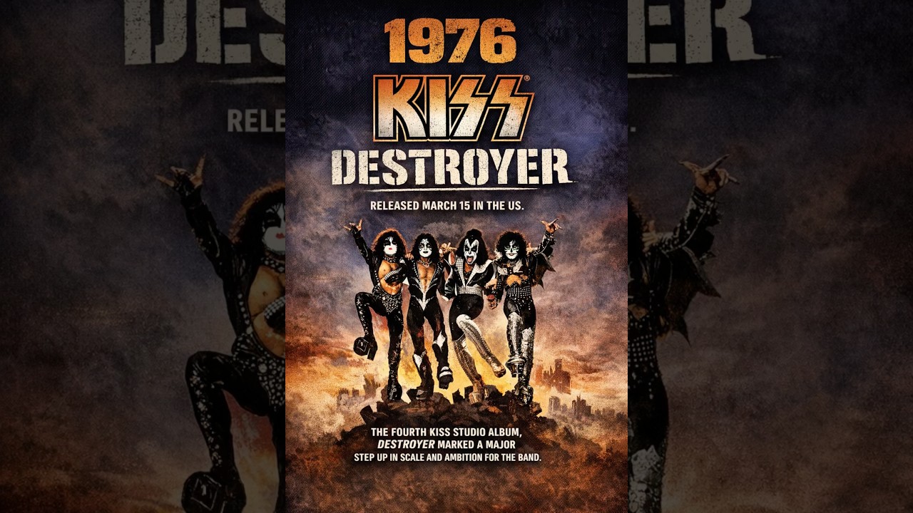 1976: KISS Release Destroyer | Detroit Rock City & Beth - YouTube