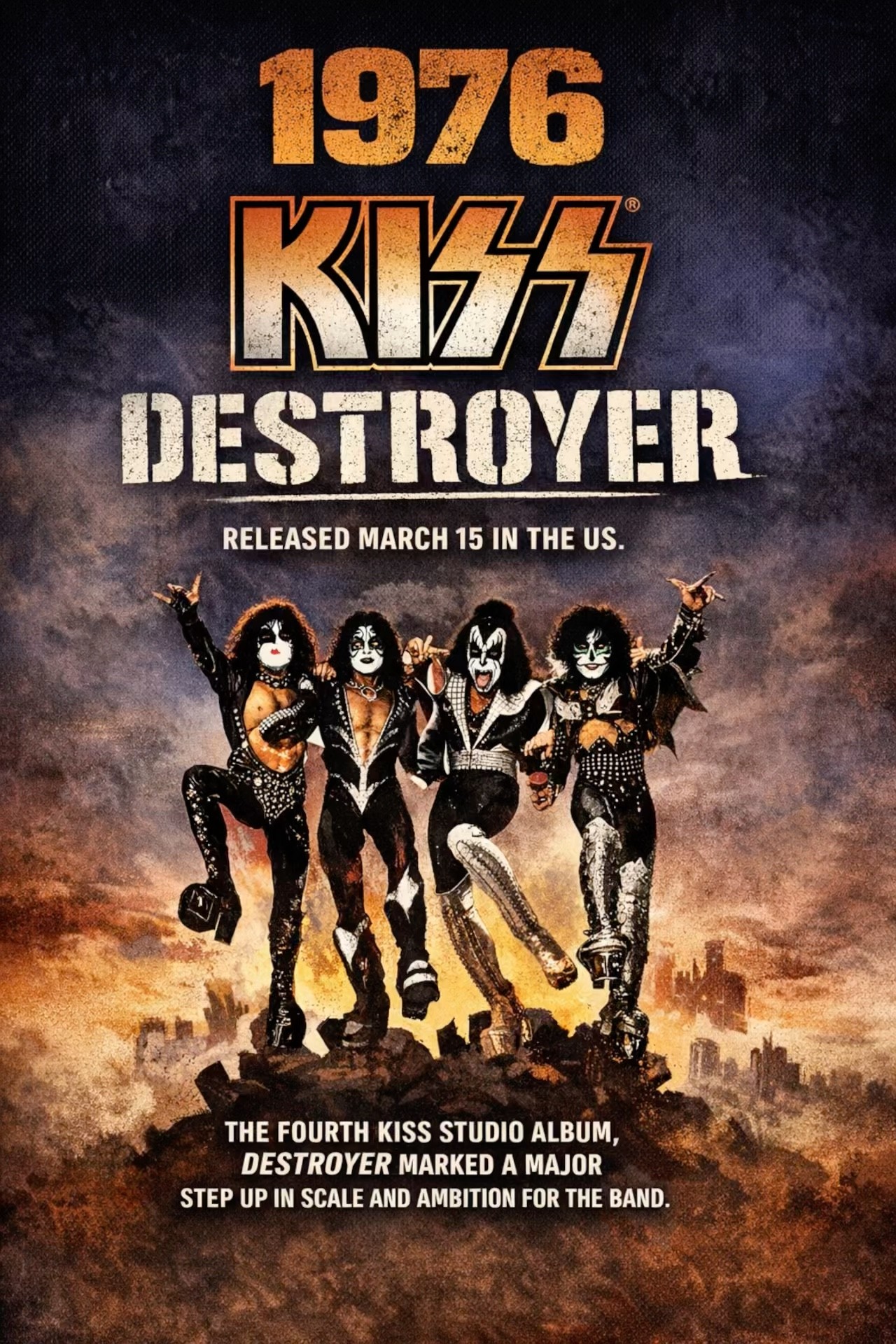 1976: KISS Release Destroyer | Detroit Rock City & Beth - YouTube