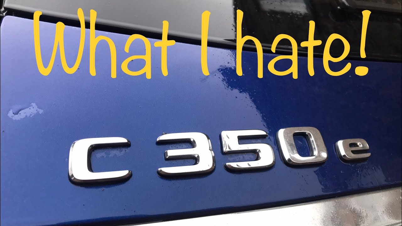 Ten things I hate about my Mercedes C350e