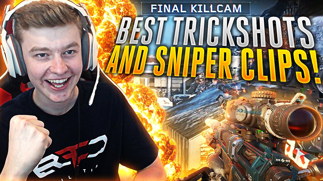 BEST BLACK OPS 3 TRICKSHOTS & SNIPER CLIPS!