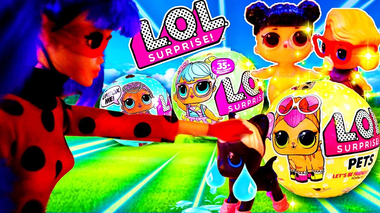 Мультик Куклы ЛОЛ подарили СЮРПРИЗ СЕСТРИЧКУ! LoL Surprise & Lil Sisters Видео обзор игрушек ЛОЛ