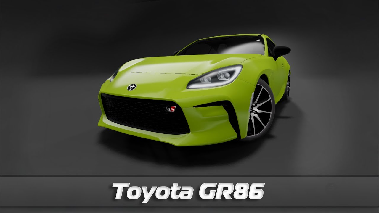 Toyota gr86 beamng drive