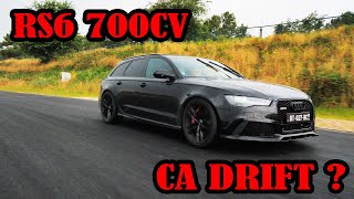 Je jette en drift ma nouvelle RS6 de 700cv !