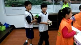 1051013安徽省安慶市華中路第一小學學生至新北市忠孝國中參加兩岸Power Tech友誼賽的仿生獸作品