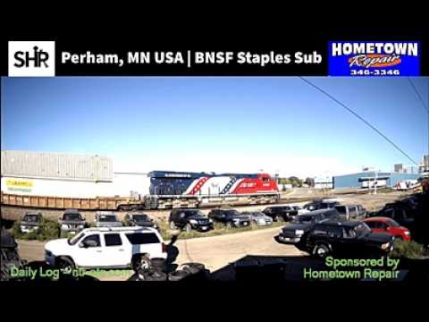 Perham Train Cam, BNSF Staples Sub