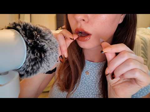 ASMR hair play & personal attention for sleep ✨ (nail sounds + mic brushing)