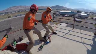High Angle Rope Rescue Training