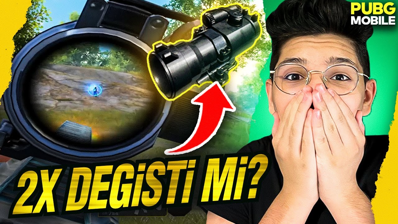 2x SCOPE DEĞİŞTİ Mİ? | PUBG MOBİLE