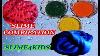 How to Mixing Fluffy Slime Made From Shaving Cream | Relaxing Slime  | Satisfying Slime Video