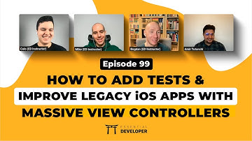 How senior iOS devs test & refactor legacy code with Massive View Controllers | Live Dev Mentoring
