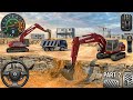 Real City Road Construction Challenge: Driving Heavy Machinery &amp; JCB Truck simulator 3D