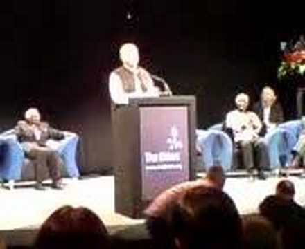 Peter Gabriel singing Biko at the launch of The El...