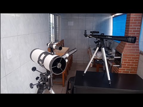 Vídeo: O que é telescópio refletor e refrator?