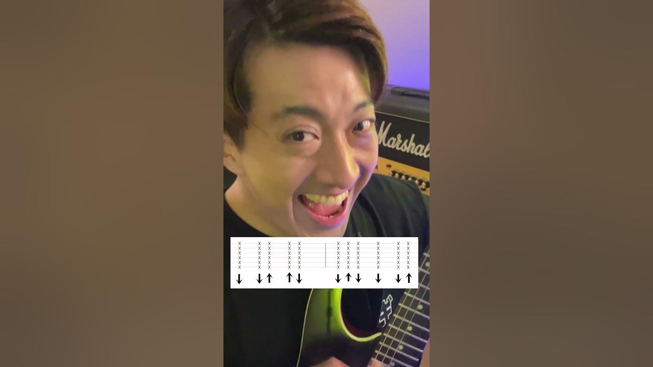 【ギター初心者】30秒で出来る簡単ギタートレーニング #Shorts