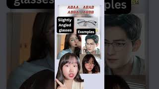 Which GLASSES fit YOUR FACE the most? #kbeauty #douyin #koreanbeauty #glasses #shorts #koreanfashion
