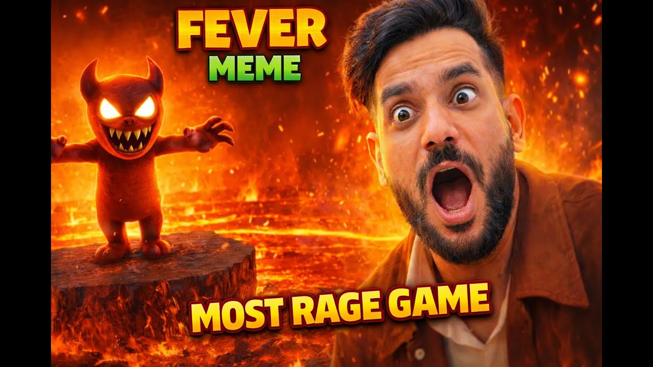 The Most Frustrating Rage Game Ever  | Fever Meme