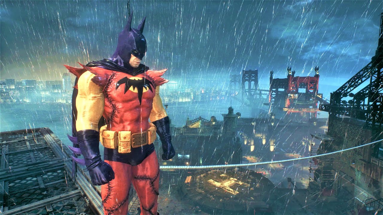 Batman Arkham Knight - Harley Quinn & Batman : Combat Gameplay