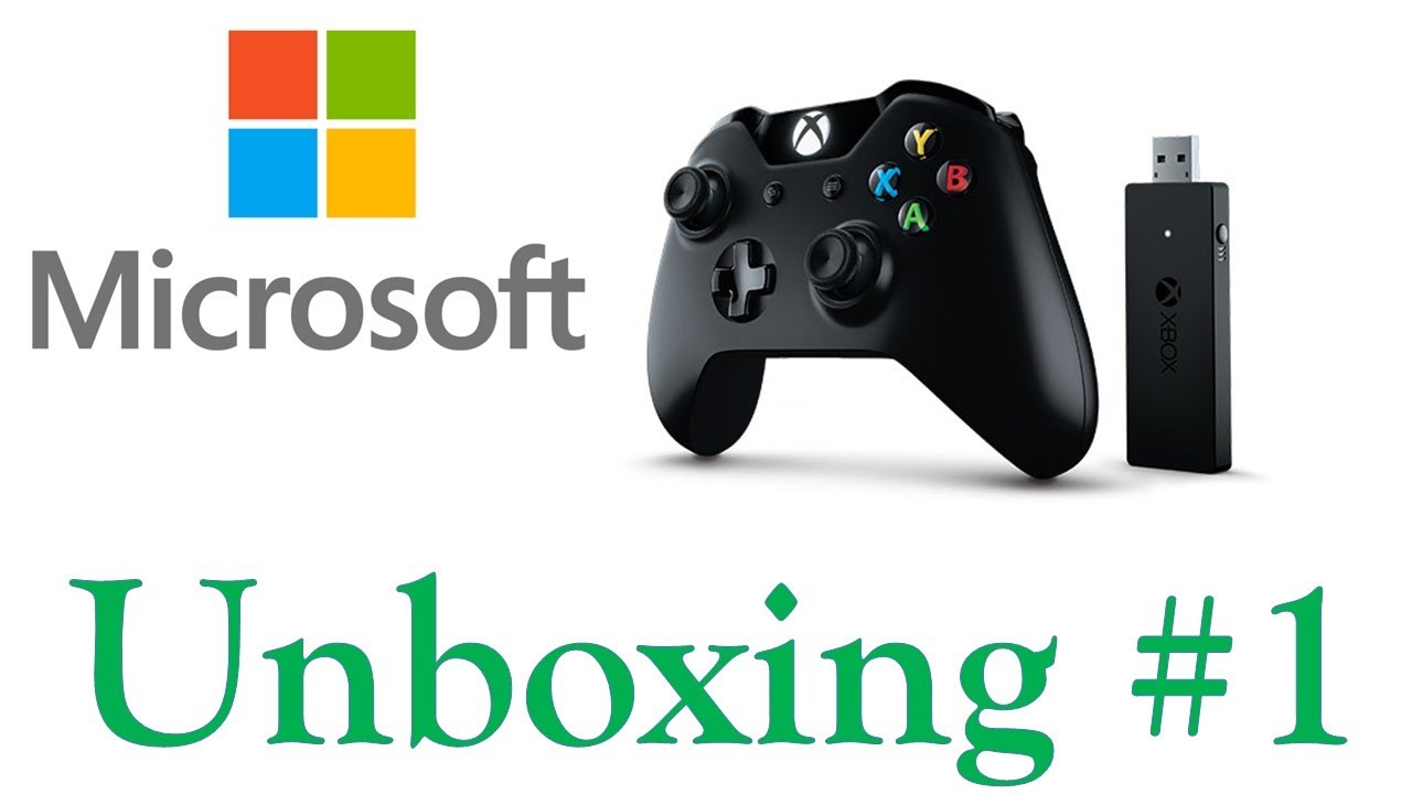 Unboxing #1 - Controller Xbox One - YouTube