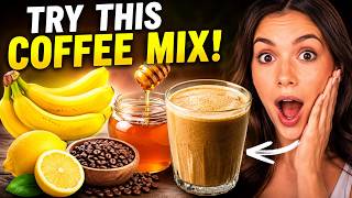 🔥Try This Coffee Mix! Banana, Lemon & Honey — Simple, Easy and Very Unusual